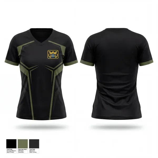 Womens Short Sleeve Vneck Shirt, BCSS, Marines, Teamtime, Team time, sublimation, custom sports apparel, team uniforms, spirit wear, spiritwear, sports uniforms, custom shirts, team store, custom team store, fundraiser sports, apparel fundraiser