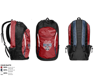 Gear Bag, Liberty Bells, Women's Soccer, Teamtime, Team time, sublimation, custom sports apparel, team uniforms, spirit wear, spiritwear, sports uniforms, custom shirts, team store, custom team store, fundraiser sports, apparel fundraiser