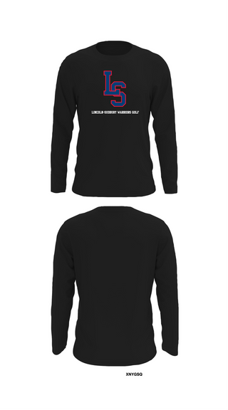 Long Sleeve Performance Shirt, Lincoln-Sudbury Warriors Golf, Golf, Teamtime, Team time, sublimation, custom sports apparel, team uniforms, spirit wear, spiritwear, sports uniforms, custom shirts, team store, custom team store, fundraiser sports, apparel fundraiser