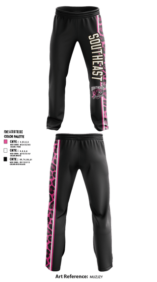 Sweatpants, southeast Jaguars, , Teamtime, Team time, sublimation, custom sports apparel, team uniforms, spirit wear, spiritwear, sports uniforms, custom shirts, team store, custom team store, fundraiser sports, apparel fundraiser
