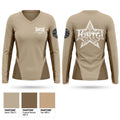 THEE NATION OF H2N Women's Long Sleeve V-neck Shirt - 1
