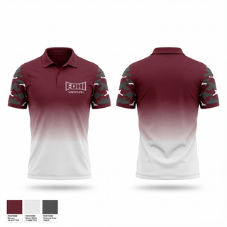 Short Sleeve Performance Polo, Fontana High School, Wrestling, Teamtime, Team time, sublimation, custom sports apparel, team uniforms, spirit wear, spiritwear, sports uniforms, custom shirts, team store, custom team store, fundraiser sports, apparel fundraiser
