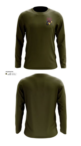 Long Sleeve Performance Shirt, Barren Bandits, Softball, Teamtime, Team time, sublimation, custom sports apparel, team uniforms, spirit wear, spiritwear, sports uniforms, custom shirts, team store, custom team store, fundraiser sports, apparel fundraiser