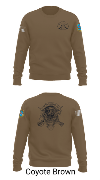 Crew Neck Sweatshirt, 380th Security Police Squadron, , Teamtime, Team time, sublimation, custom sports apparel, team uniforms, spirit wear, spiritwear, sports uniforms, custom shirts, team store, custom team store, fundraiser sports, apparel fundraiser