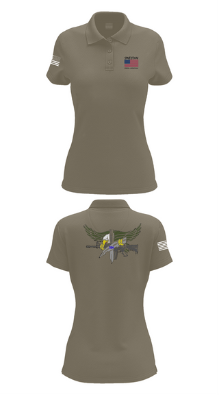 Womens Short Sleeve Performance Polo, Sikeston Special operations, , Teamtime, Team time, sublimation, custom sports apparel, team uniforms, spirit wear, spiritwear, sports uniforms, custom shirts, team store, custom team store, fundraiser sports, apparel fundraiser