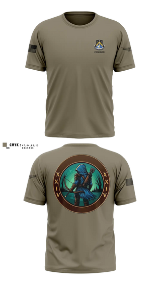 Old School Cotton Shirt, 24TH MDSB, Army, Teamtime, Team time, sublimation, custom sports apparel, team uniforms, spirit wear, spiritwear, sports uniforms, custom shirts, team store, custom team store, fundraiser sports, apparel fundraiser
