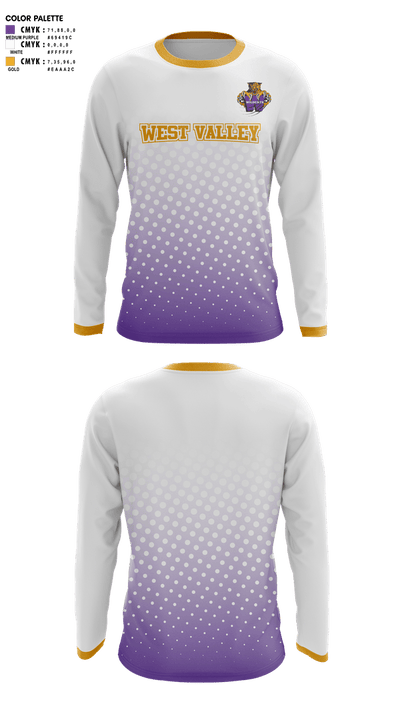 West Valley 15754723 Long Sleeve Performance Shirt 2