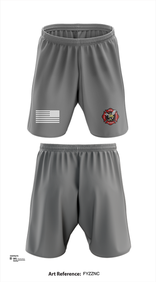 Athletic Shorts With Pockets, B-Shift, Fire Department, Teamtime, Team time, sublimation, custom sports apparel, team uniforms, spirit wear, spiritwear, sports uniforms, custom shirts, team store, custom team store, fundraiser sports, apparel fundraiser