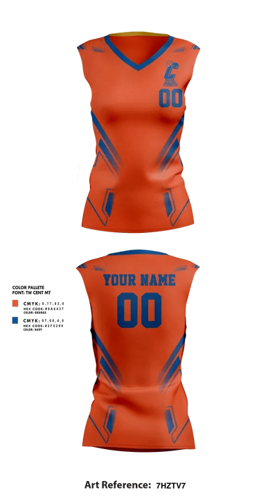 Catskill Volleyball 51447521 Sleeveless Performance Shirt - 4