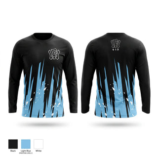 Long Sleeve Performance Shirt, Wow Factor, Baseball, Teamtime, Team time, sublimation, custom sports apparel, team uniforms, spirit wear, spiritwear, sports uniforms, custom shirts, team store, custom team store, fundraiser sports, apparel fundraiser