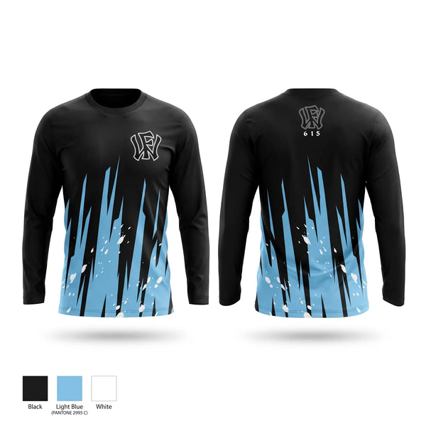 Long Sleeve Performance Shirt, Wow Factor, Baseball, Teamtime, Team time, sublimation, custom sports apparel, team uniforms, spirit wear, spiritwear, sports uniforms, custom shirts, team store, custom team store, fundraiser sports, apparel fundraiser