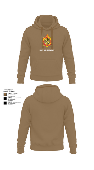 Hoodie, 501st BSB, B Company, , Teamtime, Team time, sublimation, custom sports apparel, team uniforms, spirit wear, spiritwear, sports uniforms, custom shirts, team store, custom team store, fundraiser sports, apparel fundraiser