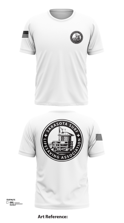 Sarasota Surf Lifesaving Association 11699985 Short Sleeve Performance Shirt - 102
