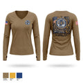 NRC Indianapolis 55895271 Women's Long Sleeve V-neck Shirt - 1