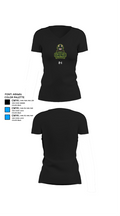 2-1 21461716 Women's Short Sleeve V-neck Shirt - 24