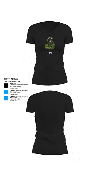 2-1 21461716 Women's Short Sleeve V-neck Shirt - 24