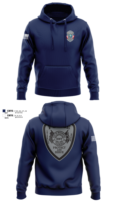 Bradenton Police HNT 75386069 Hoodie - 100