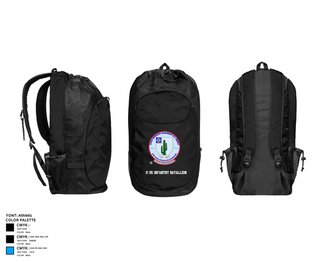 Gear Bag, 2-35 Infantry Batallion, , Teamtime, Team time, sublimation, custom sports apparel, team uniforms, spirit wear, spiritwear, sports uniforms, custom shirts, team store, custom team store, fundraiser sports, apparel fundraiser
