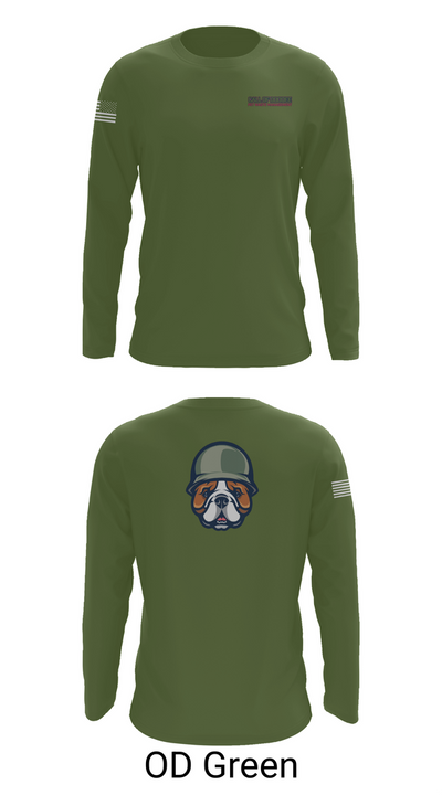 Indy Radio Platoon 10234991 Long Sleeve Performance Shirt 46