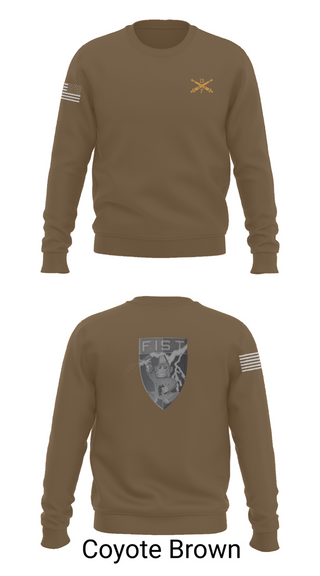 Crew Neck Sweatshirt, HHB 113th FA / FIST, , Teamtime, Team time, sublimation, custom sports apparel, team uniforms, spirit wear, spiritwear, sports uniforms, custom shirts, team store, custom team store, fundraiser sports, apparel fundraiser