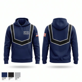 Hoodie, ripley poice department, Police, Teamtime, Team time, sublimation, custom sports apparel, team uniforms, spirit wear, spiritwear, sports uniforms, custom shirts, team store, custom team store, fundraiser sports, apparel fundraiser