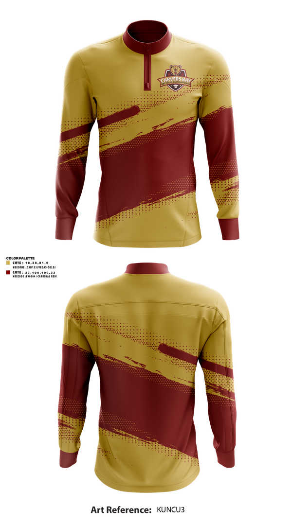 Quarter Zip Jacket, Carvers Bay Cheer, Cheer, Teamtime, Team time, sublimation, custom sports apparel, team uniforms, spirit wear, spiritwear, sports uniforms, custom shirts, team store, custom team store, fundraiser sports, apparel fundraiser