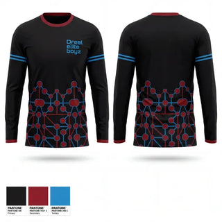 Long Sleeve Performance Shirt, D-real elite boyz, , Teamtime, Team time, sublimation, custom sports apparel, team uniforms, spirit wear, spiritwear, sports uniforms, custom shirts, team store, custom team store, fundraiser sports, apparel fundraiser