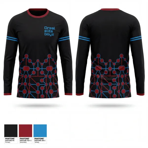 Long Sleeve Performance Shirt, D-real elite boyz, , Teamtime, Team time, sublimation, custom sports apparel, team uniforms, spirit wear, spiritwear, sports uniforms, custom shirts, team store, custom team store, fundraiser sports, apparel fundraiser