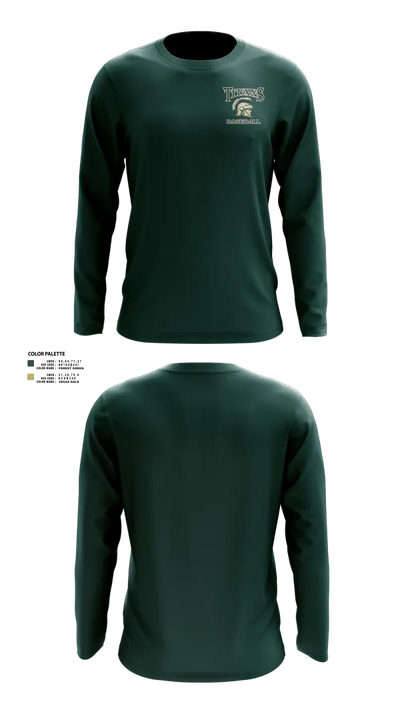Titans 32119727 Long Sleeve Performance Shirt 2