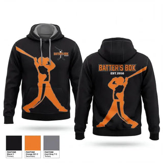 Hoodie, The Batter’s Box Training Academy, , Teamtime, Team time, sublimation, custom sports apparel, team uniforms, spirit wear, spiritwear, sports uniforms, custom shirts, team store, custom team store, fundraiser sports, apparel fundraiser