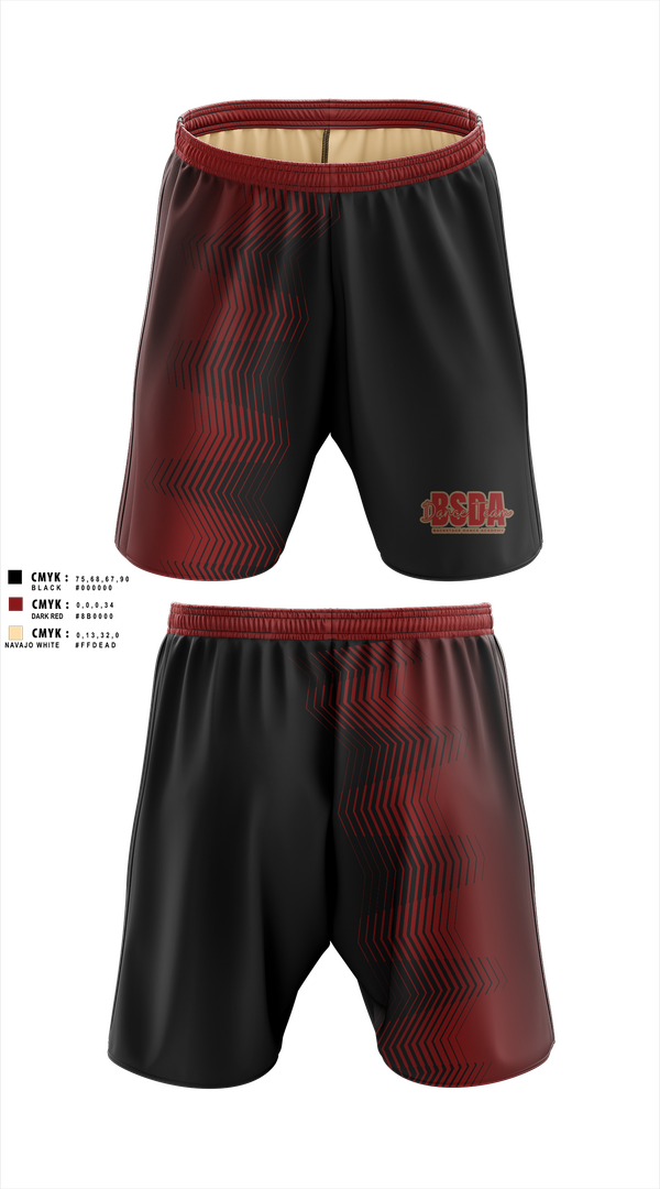 Athletic Shorts With Pockets, BackStage Dance Academy, , Teamtime, Team time, sublimation, custom sports apparel, team uniforms, spirit wear, spiritwear, sports uniforms, custom shirts, team store, custom team store, fundraiser sports, apparel fundraiser