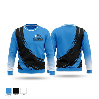 Crew Neck Sweatshirt, Belleville Rockies, Baseball, Teamtime, Team time, sublimation, custom sports apparel, team uniforms, spirit wear, spiritwear, sports uniforms, custom shirts, team store, custom team store, fundraiser sports, apparel fundraiser