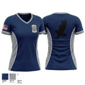 Triton Raiders 93543758 Women's Short Sleeve V-neck Shirt - 1