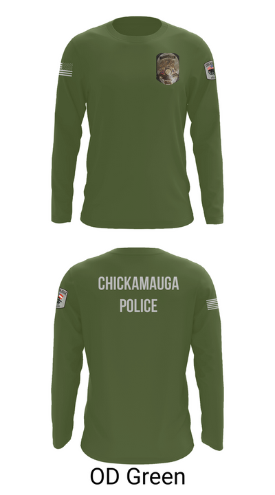 Chickamauga Police 51367773 Long Sleeve Performance Shirt 44