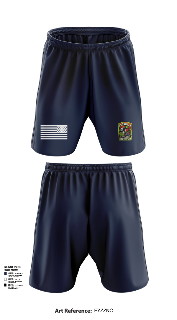 Athletic Shorts With Pockets, Avondale, , Teamtime, Team time, sublimation, custom sports apparel, team uniforms, spirit wear, spiritwear, sports uniforms, custom shirts, team store, custom team store, fundraiser sports, apparel fundraiser