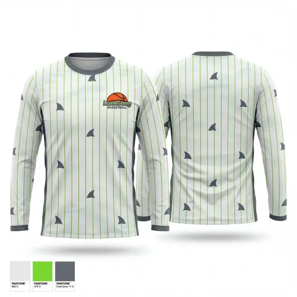 Long Sleeve Performance Shirt, LuxeGang, Men's Basketball, Teamtime, Team time, sublimation, custom sports apparel, team uniforms, spirit wear, spiritwear, sports uniforms, custom shirts, team store, custom team store, fundraiser sports, apparel fundraiser
