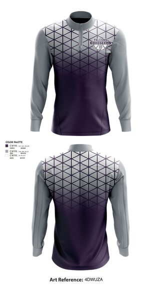 Quarter Zip Jacket, Lincoln Northwest Basketball, Men's Basketball, Teamtime, Team time, sublimation, custom sports apparel, team uniforms, spirit wear, spiritwear, sports uniforms, custom shirts, team store, custom team store, fundraiser sports, apparel fundraiser