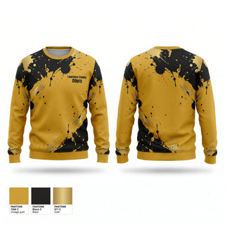 Crew Neck Sweatshirt, Lawrence County Oilers, Baseball, Teamtime, Team time, sublimation, custom sports apparel, team uniforms, spirit wear, spiritwear, sports uniforms, custom shirts, team store, custom team store, fundraiser sports, apparel fundraiser