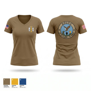 Womens Short Sleeve Vneck Shirt, ADCCC, Army, Teamtime, Team time, sublimation, custom sports apparel, team uniforms, spirit wear, spiritwear, sports uniforms, custom shirts, team store, custom team store, fundraiser sports, apparel fundraiser