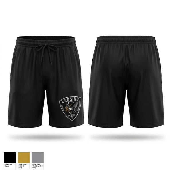 Athletic Shorts With Pockets, Lansing Emergency Response Team, Police, Teamtime, Team time, sublimation, custom sports apparel, team uniforms, spirit wear, spiritwear, sports uniforms, custom shirts, team store, custom team store, fundraiser sports, apparel fundraiser