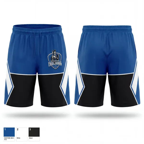 Athletic Shorts With Pockets, Thornton Trojans, , Teamtime, Team time, sublimation, custom sports apparel, team uniforms, spirit wear, spiritwear, sports uniforms, custom shirts, team store, custom team store, fundraiser sports, apparel fundraiser