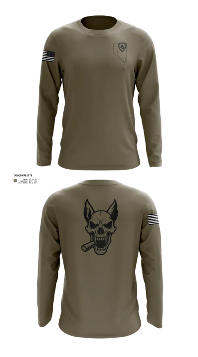 NAS Fallon K9 3245056 Long Sleeve Performance Shirt 22