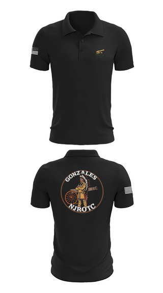 Short Sleeve Performance Polo, NJROTC Apache Company, , Teamtime, Team time, sublimation, custom sports apparel, team uniforms, spirit wear, spiritwear, sports uniforms, custom shirts, team store, custom team store, fundraiser sports, apparel fundraiser