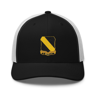Fco 51st infantry LRSU 81538423 Retro Trucker Hat | Yupoong 6606