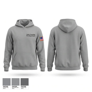 Hoodie, Camp Township Fire Department, Fire Department, Teamtime, Team time, sublimation, custom sports apparel, team uniforms, spirit wear, spiritwear, sports uniforms, custom shirts, team store, custom team store, fundraiser sports, apparel fundraiser