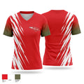 Erwin Warriors Women's Short Sleeve V-neck Shirt - 1