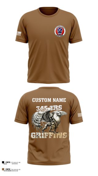 Short Sleeve Performance Shirt, 345th TRS, , Teamtime, Team time, sublimation, custom sports apparel, team uniforms, spirit wear, spiritwear, sports uniforms, custom shirts, team store, custom team store, fundraiser sports, apparel fundraiser