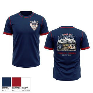 Soft Poly Tee Cotton Like Feel, Charlotte Thunder, Baseball, Teamtime, Team time, sublimation, custom sports apparel, team uniforms, spirit wear, spiritwear, sports uniforms, custom shirts, team store, custom team store, fundraiser sports, apparel fundraiser