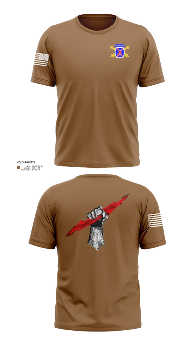 10mtn FIST 76072588 Short Sleeve Performance Shirt - 151