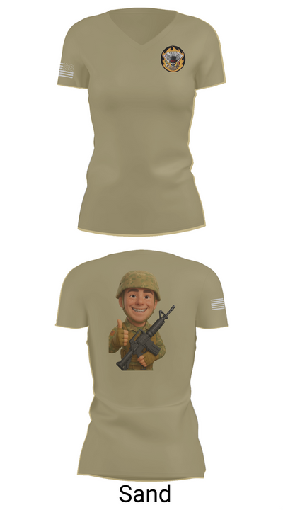 2-69 GCo 14214767 Women's Short Sleeve V-neck Shirt - 88
